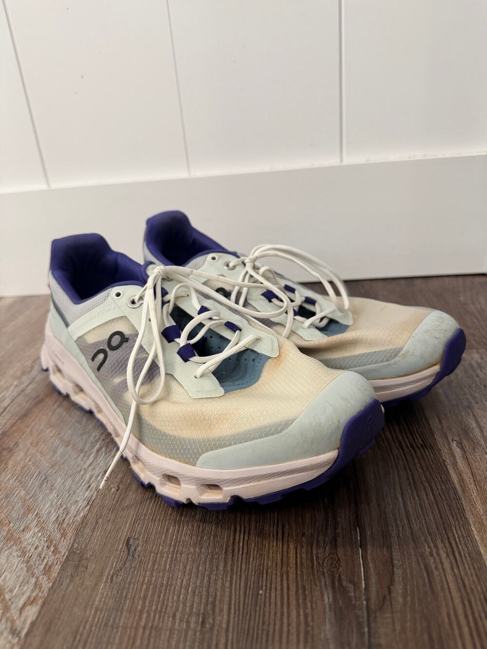 On Women's Cloudvista Sneakers Frost/Mineral US W9 GUC (need washed)